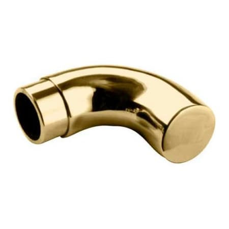 Lavi Industries Lavi Industries, Radius Wall Return, for 1.5" Tubing, Polished Brass 00-608/1H